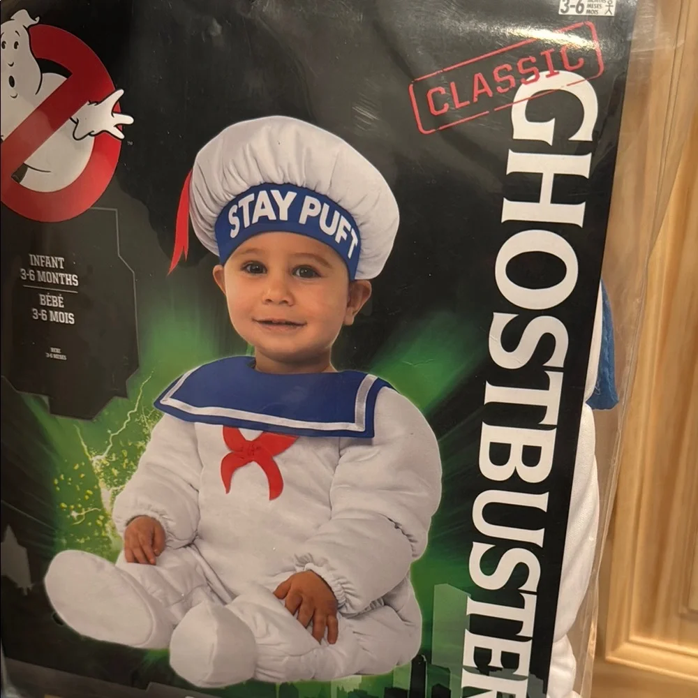 Stay Puft Infant Costume - White